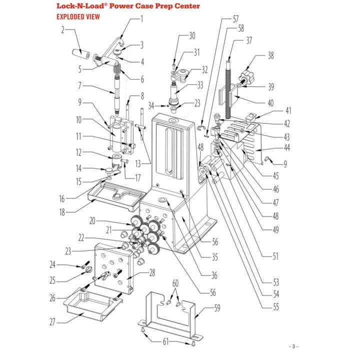 Pièce détachée Hornady Lock-N-Load® "Idler Gear and Shaft Assembly"