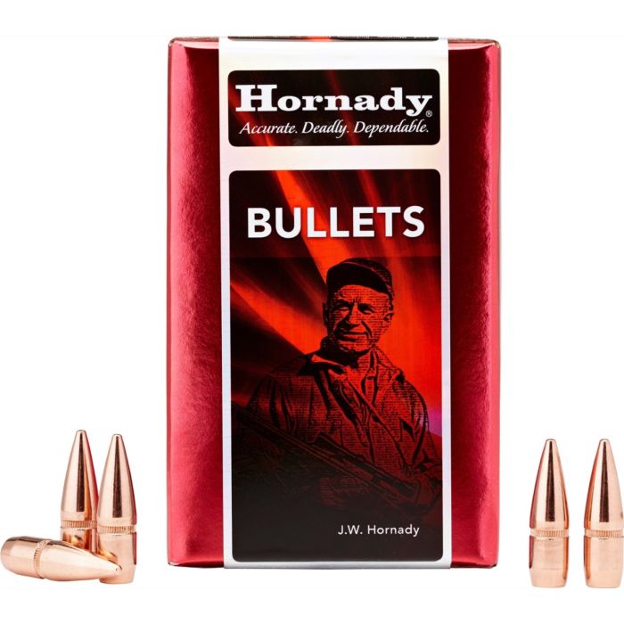 Balles 30 Cal .308 180 gr InterLock RN  x 100 Hornady