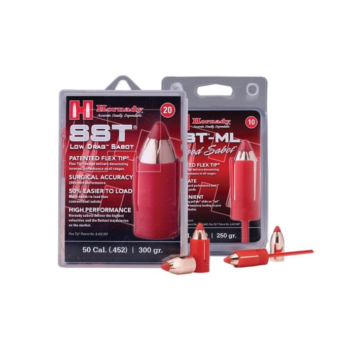 Balles 40 CAL 200 gr SST® ML avec sabot 45 CAL x 20 Hornady 67132