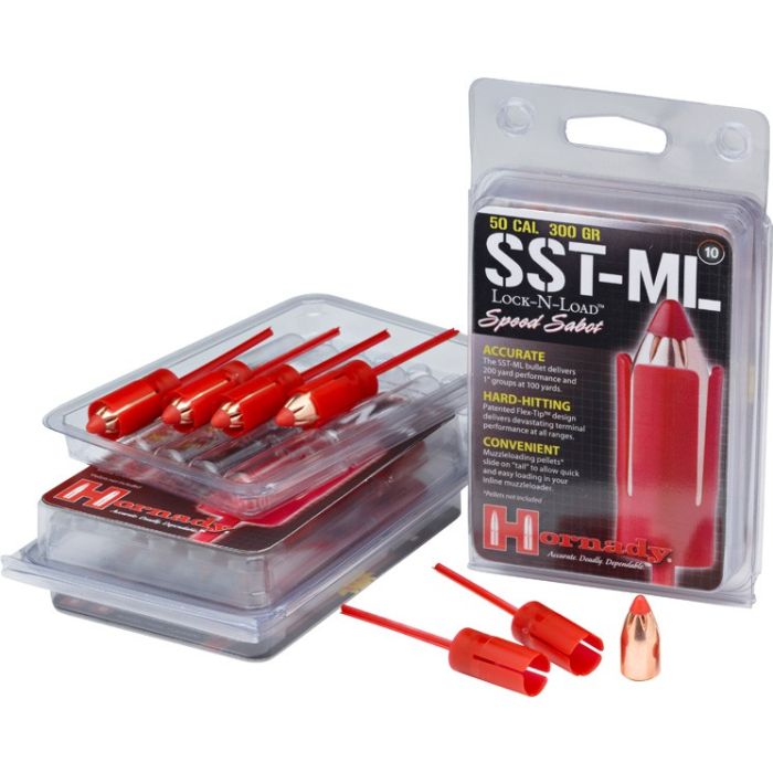 Balles 50 CAL 250 gr SST® avec sabot Speed 50 CAL Lock-N-Load® Low Drag x 10 Hornady 67270