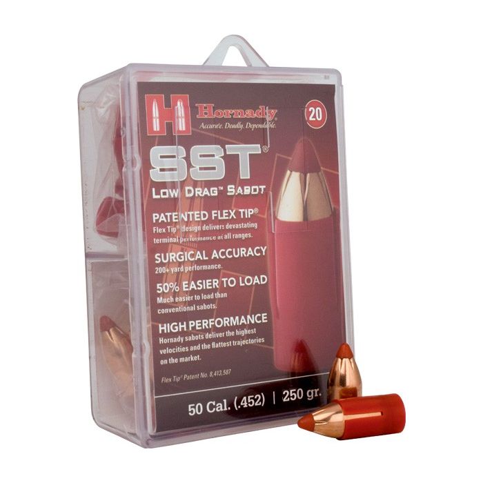 Balles 50 CAL 250 gr SST® ML avec sabot 50 CAL x 20 67273