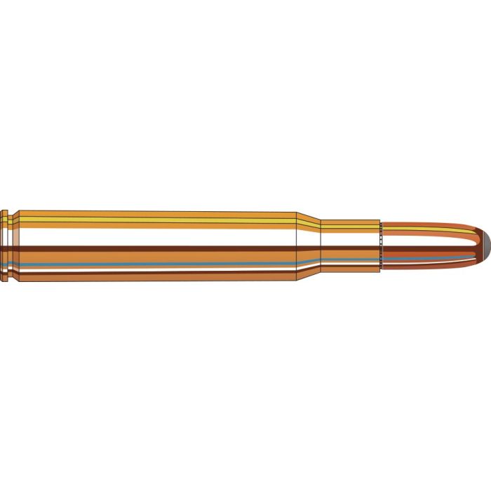 Cartouches 30-06 Springfield 220 gr RN Custom International x 20 Hornady 8114