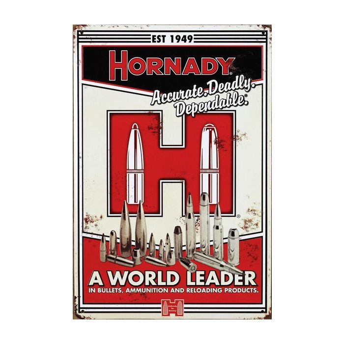 Plaque décorative Hornady Vintage