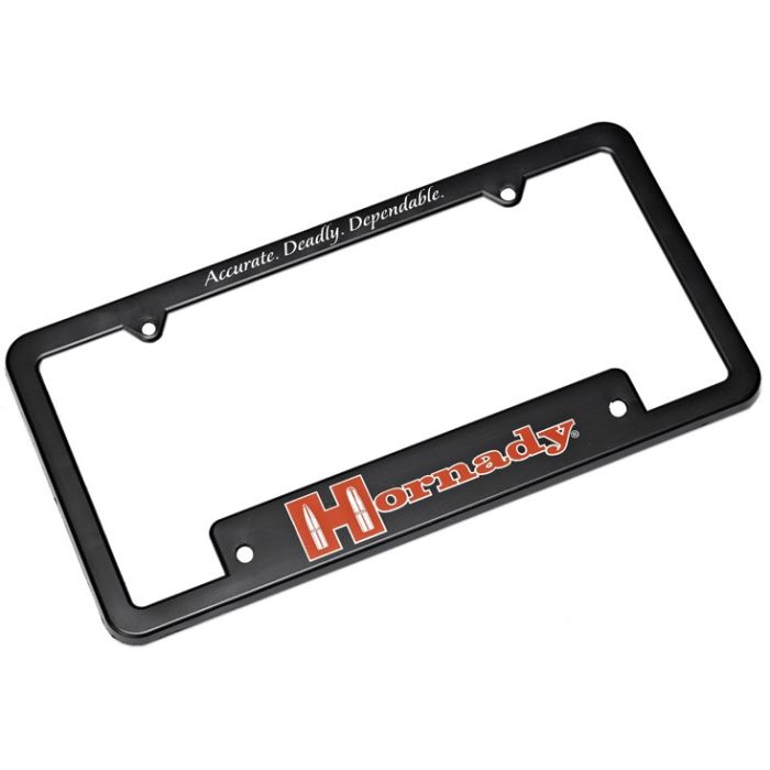 Cadre de plaque d'immatriculation Hornady 99119