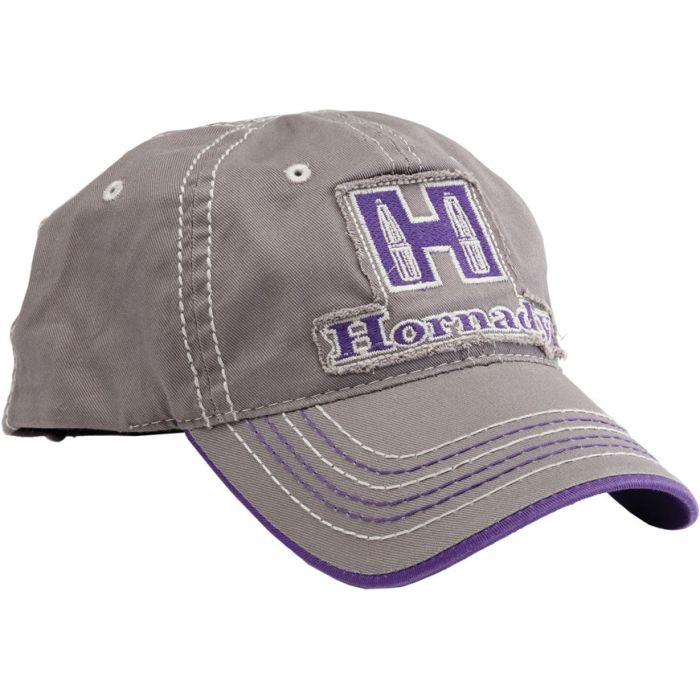 Casquette Hornady Ladies Gray and Purple  99304