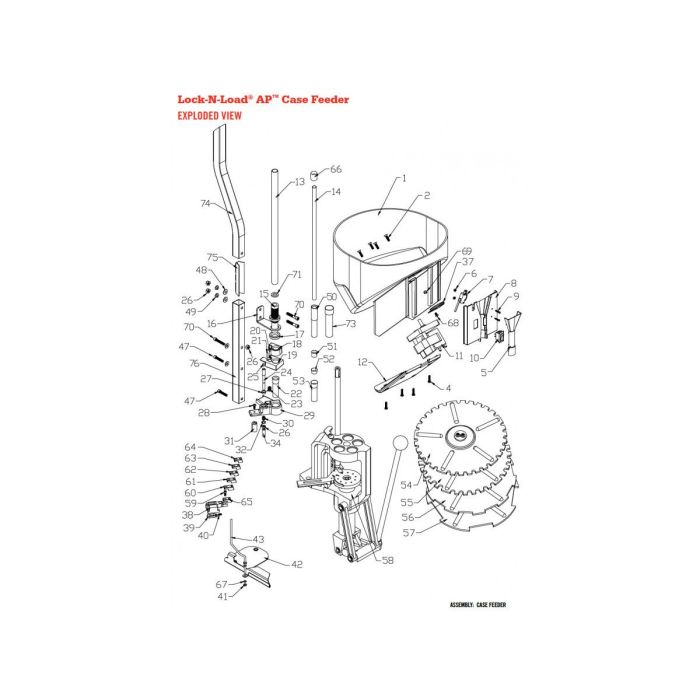 Pièce détachée Hornady Lock-N-Load® AP "Cam Wire Support" 398343