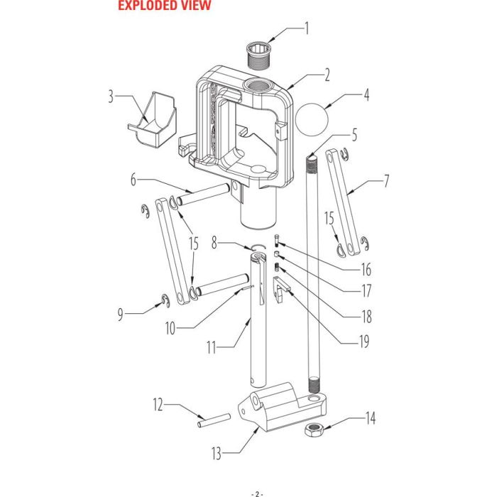Pièce détachée Hornady Lock-N-Load® Classic Primer Arm 190213