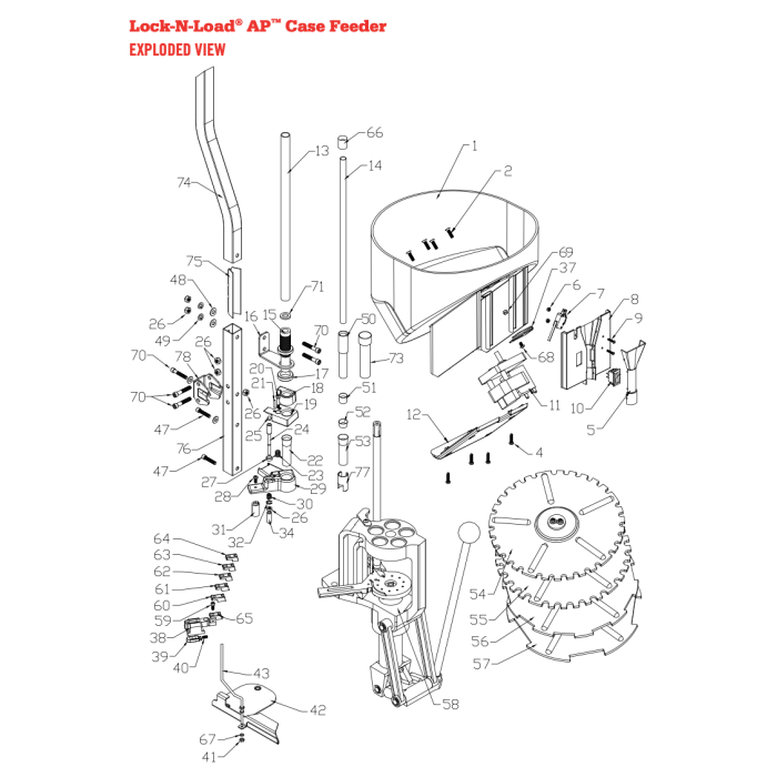 Pièce détachée Hornady Lock-N-Load® AP "Cam Block Clamp" Pièce détachée Hornady Lock-N-Load® AP "Cam Block Clamp"