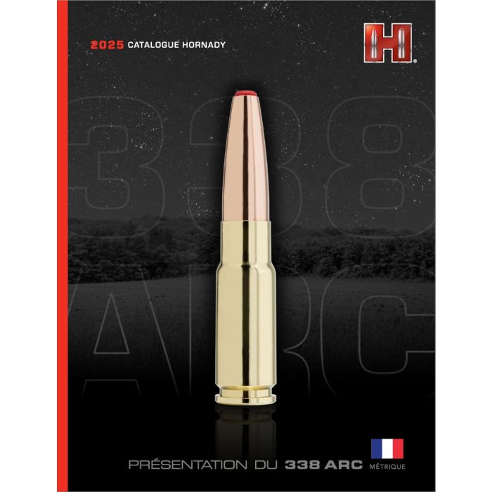 Catalogue Hornady 2025 en français version papier Catalogue Hornady 2025 en français version papier