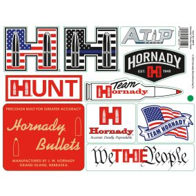 Feuille de stickers autocollants Hornady 98019