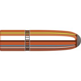 Balles 338 CAL .338 250 GR INTERLOCK® RN x 100 Hornady