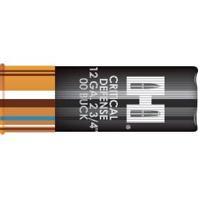Cartouches 12 ga 00 Buckshot Critical Defense® x 10 Hornady