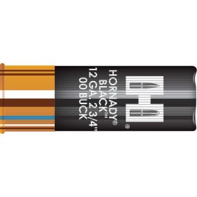 Cartouches 12 GA 00 Buckshot Black x 10 Hornady