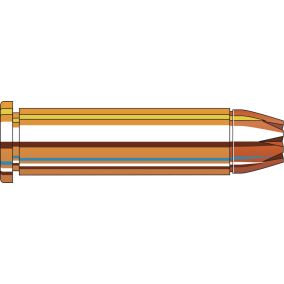 Cartouches 357 Mag 130 gr MonoFlex® Handgun Hunter®  x 25 Hornady
