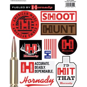 Feuille de stickers Hornady 2025