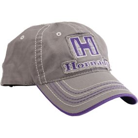 Casquette Hornady Ladies Gray and Purple 