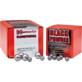 Balles rondes en plomb Hornady 50 Cal .480