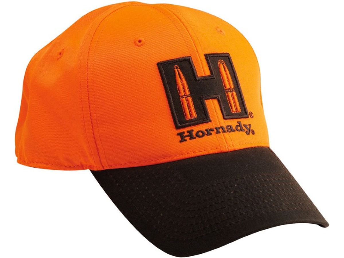 Casquette Hornady orange fluo chasse pour homme